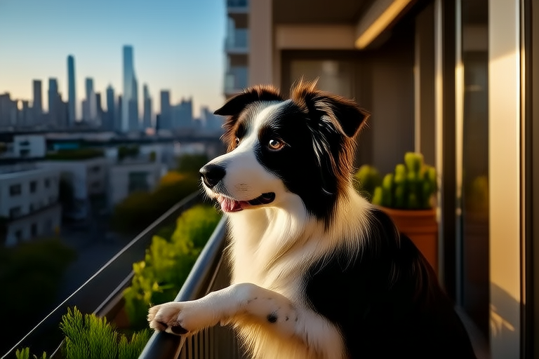 From Farm to City: How Border Collies Adapt to Urban Living