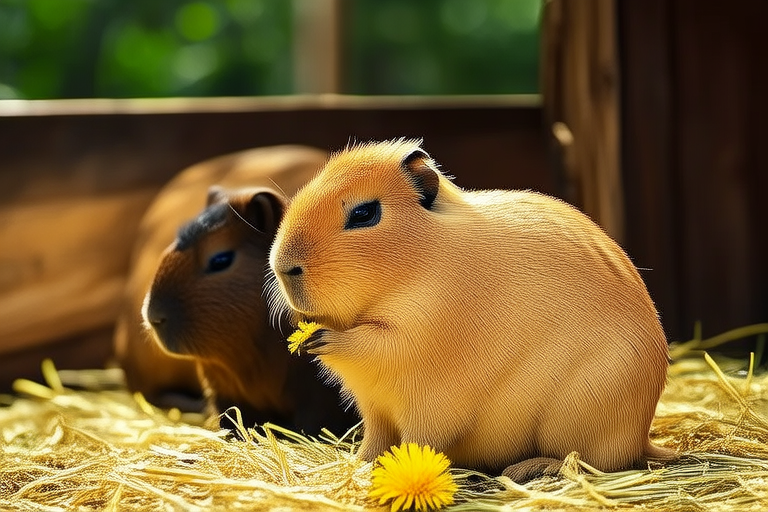 Guinea Pigs: The Secret to Stress-Free Living?