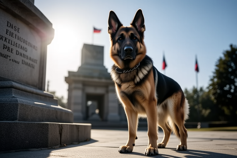 A Tail of Courage: How German Shepherds Have Shaped Human History
