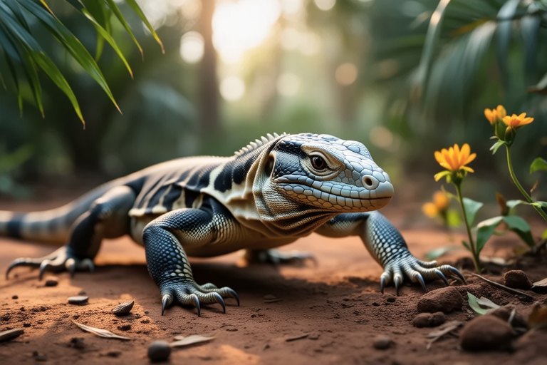 From Jungles to Backyards: How Water Monitors Are Adapting